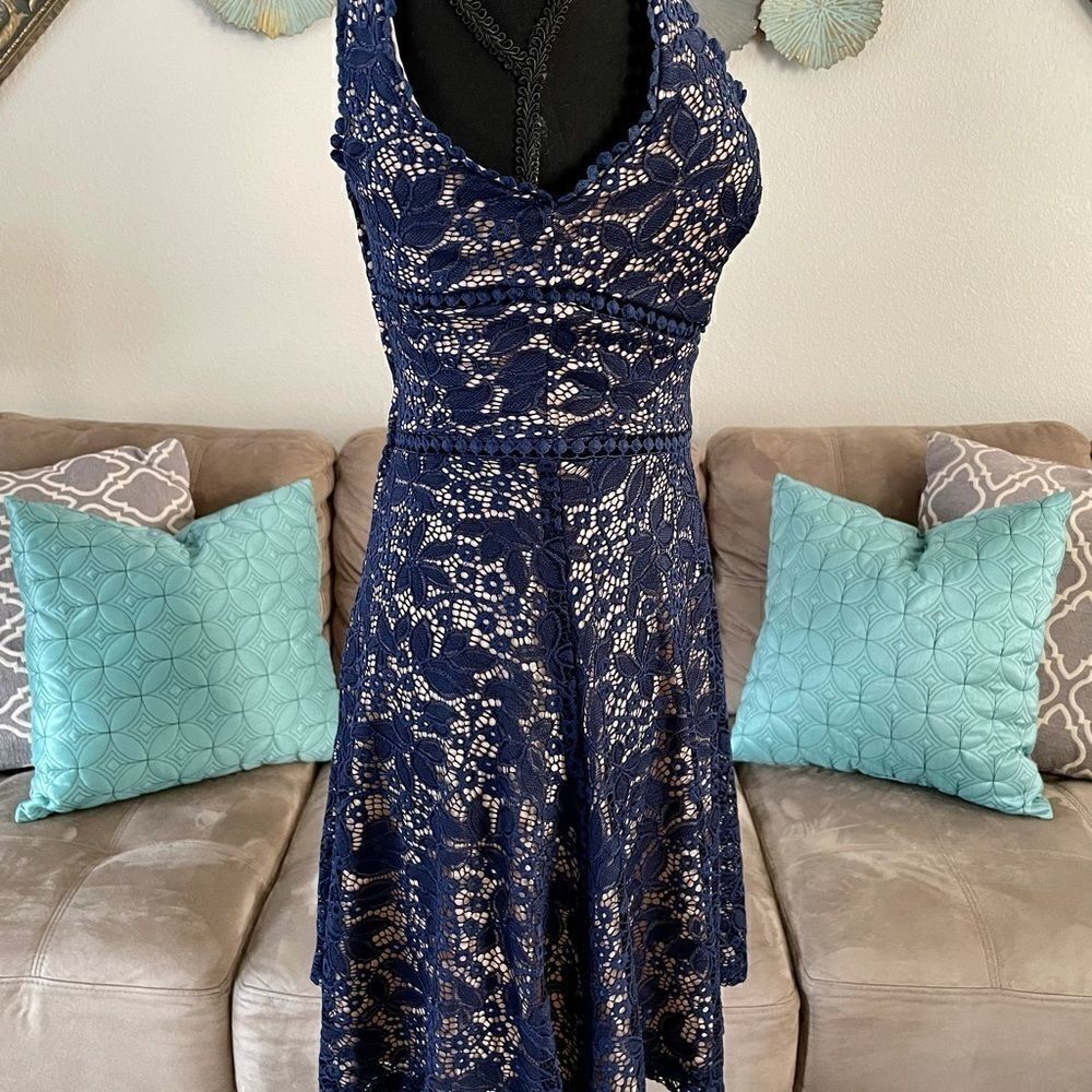 NWT Lace Cocktail Dress  - Picture 3 of 5